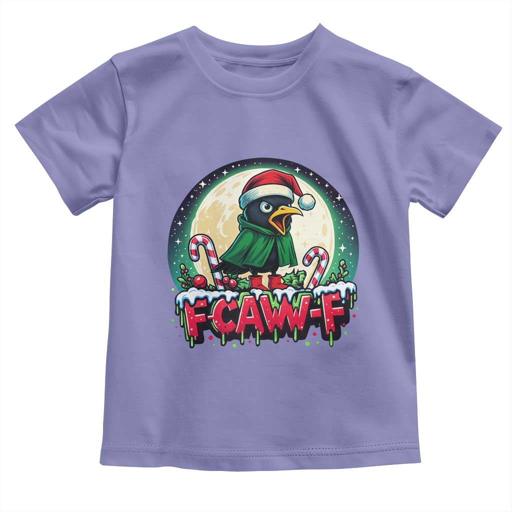 Funny F Caw F Raven Joke Toddler T Shirt Holiday Gift - Wonder Print Shop
