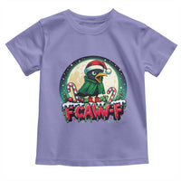 Funny F Caw F Raven Joke Toddler T Shirt Holiday Gift - Wonder Print Shop