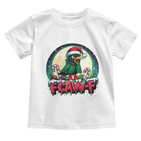 Funny F Caw F Raven Joke Toddler T Shirt Holiday Gift - Wonder Print Shop
