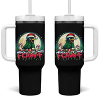 Funny F Caw F Raven Joke Tumbler With Handle Holiday Gift - Wonder Print Shop