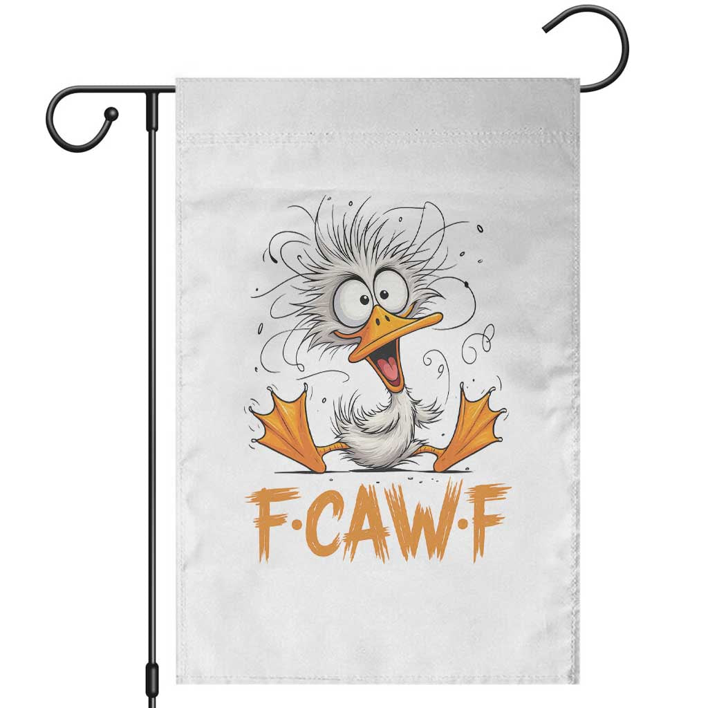 F Quack F Duck Lover Garden Flag Funny Farm Gift - Wonder Print Shop