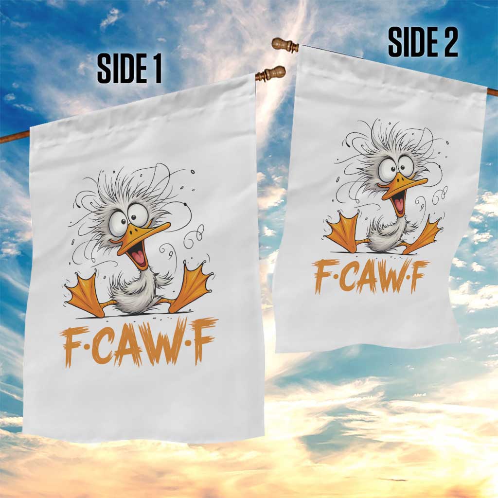 F Quack F Duck Lover Garden Flag Funny Farm Gift - Wonder Print Shop