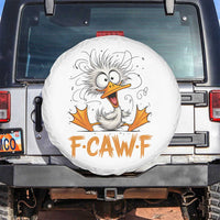 F Quack F Duck Lover Spare Tire Cover Funny Farm Gift - Wonder Print Shop