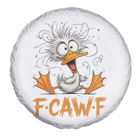 F Quack F Duck Lover Spare Tire Cover Funny Farm Gift - Wonder Print Shop