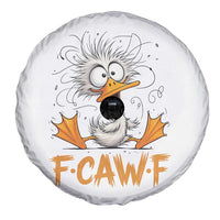 F Quack F Duck Lover Spare Tire Cover Funny Farm Gift - Wonder Print Shop