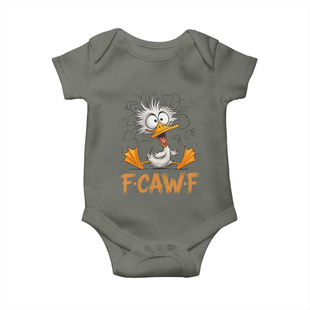 F Quack F Duck Lover Baby Onesie Funny Farm Gift - Wonder Print Shop