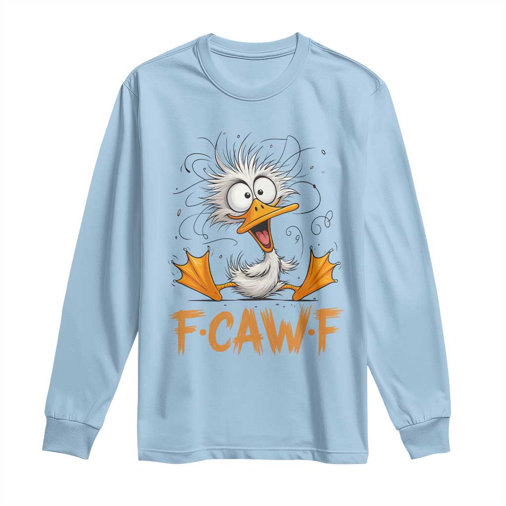 F Quack F Duck Lover Long Sleeve Shirt Funny Farm Gift - Wonder Print Shop