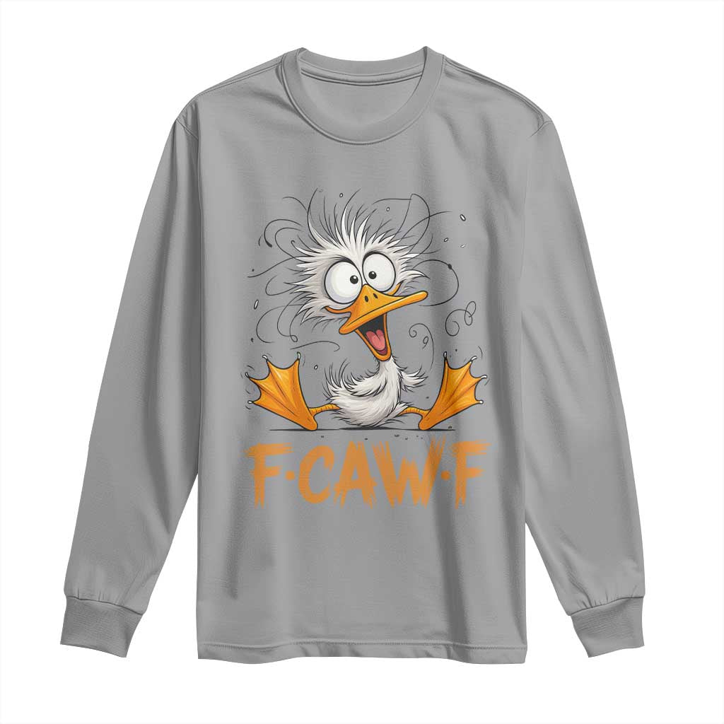 F Quack F Duck Lover Long Sleeve Shirt Funny Farm Gift - Wonder Print Shop
