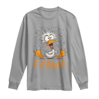 F Quack F Duck Lover Long Sleeve Shirt Funny Farm Gift - Wonder Print Shop