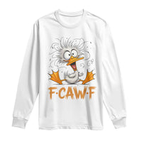 F Quack F Duck Lover Long Sleeve Shirt Funny Farm Gift - Wonder Print Shop