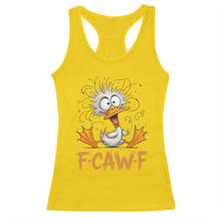 F Quack F Duck Lover Racerback Tank Top Funny Farm Gift - Wonder Print Shop