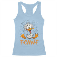 F Quack F Duck Lover Racerback Tank Top Funny Farm Gift - Wonder Print Shop