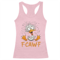 F Quack F Duck Lover Racerback Tank Top Funny Farm Gift - Wonder Print Shop