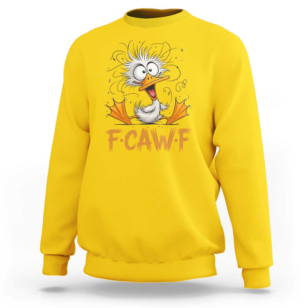 F Quack F Duck Lover Sweatshirt Funny Farm Gift - Wonder Print Shop