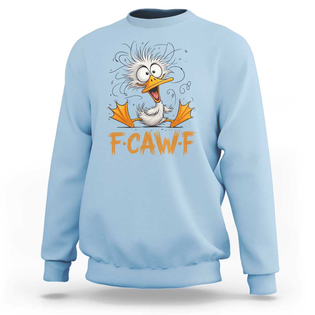 F Quack F Duck Lover Sweatshirt Funny Farm Gift - Wonder Print Shop