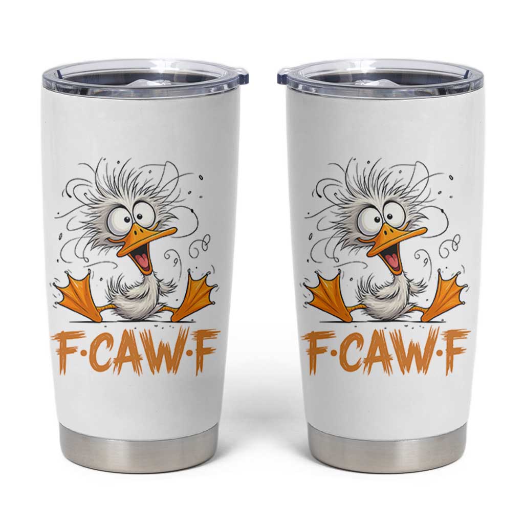 F Quack F Duck Lover Tumbler Cup Funny Farm Gift - Wonder Print Shop