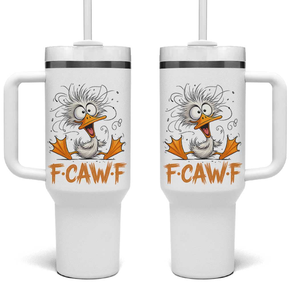 F Quack F Duck Lover Tumbler With Handle Funny Farm Gift - Wonder Print Shop
