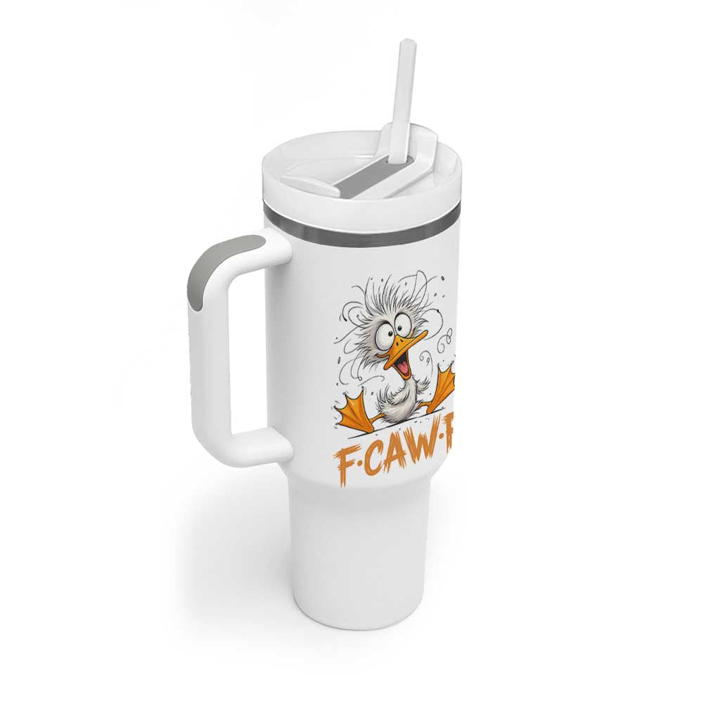F Quack F Duck Lover Tumbler With Handle Funny Farm Gift - Wonder Print Shop