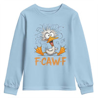 F Quack F Duck Lover Youth Sweatshirt Funny Farm Gift - Wonder Print Shop