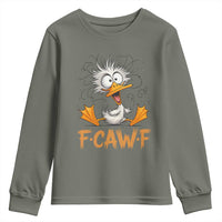 F Quack F Duck Lover Youth Sweatshirt Funny Farm Gift - Wonder Print Shop