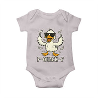 Funny F Quack F Silly Duck Sarcastic Joke Gift Baby Onesie - Wonder Print Shop
