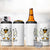 Funny F Quack F Silly Duck Sarcastic Joke Gift 4 in 1 Can Cooler Tumbler - Wonder Print Shop