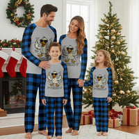 Funny F Quack F Silly Duck Sarcastic Joke Gift Plaid Pajama Set - Wonder Print Shop