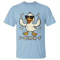 Funny F Quack F Silly Duck Sarcastic Joke Gift T Shirt - Wonder Print Shop