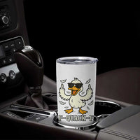 Funny F Quack F Silly Duck Sarcastic Joke Gift Tumbler Cup - Wonder Print Shop