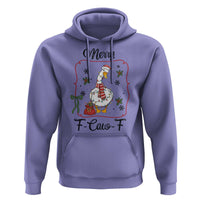 Merry F Caw F Duck Sarcastic Joke Gift Hoodie Funny Christmas Gift - Wonder Print Shop