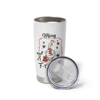Merry F Caw F Duck Sarcastic Joke Gift Tumbler Cup Funny Christmas Gift - Wonder Print Shop