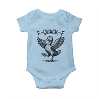 Funny F Quack F Duck Lover Sarcastic Joke Gift Baby Onesie - Wonder Print Shop