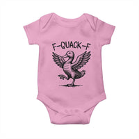 Funny F Quack F Duck Lover Sarcastic Joke Gift Baby Onesie - Wonder Print Shop