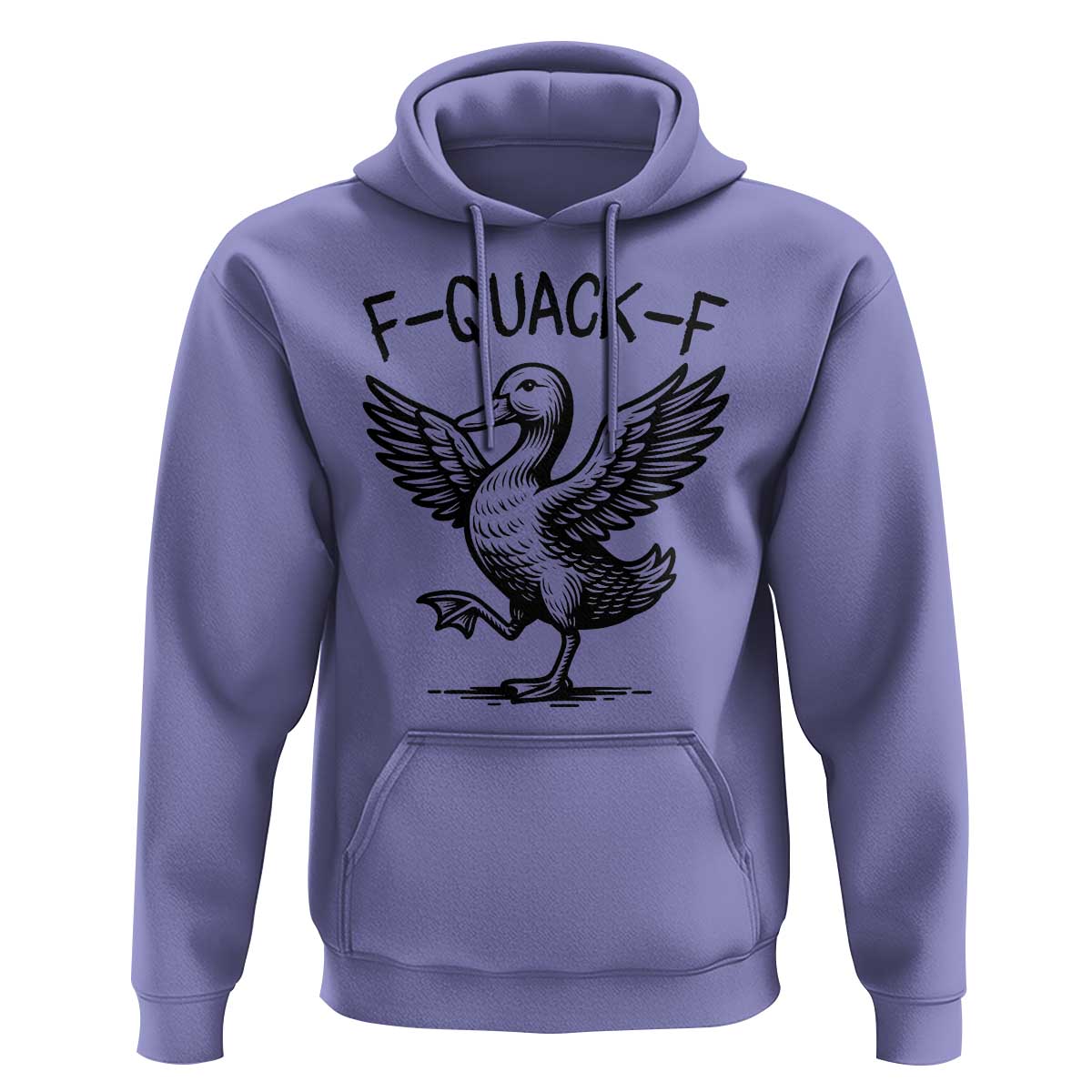 Funny F Quack F Duck Lover Sarcastic Joke Gift Hoodie - Wonder Print Shop