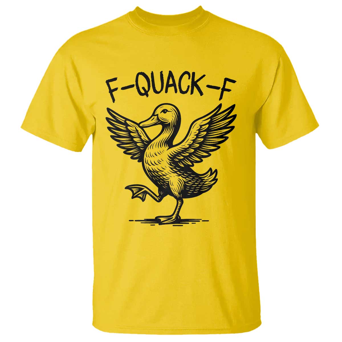 Funny F Quack F Duck Lover Sarcastic Joke Gift T Shirt - Wonder Print Shop