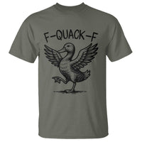 Funny F Quack F Duck Lover Sarcastic Joke Gift T Shirt - Wonder Print Shop