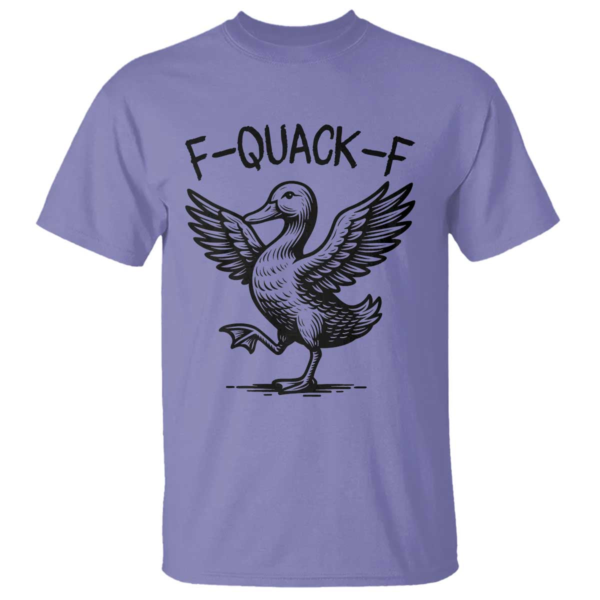Funny F Quack F Duck Lover Sarcastic Joke Gift T Shirt - Wonder Print Shop