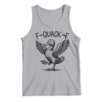 Funny F Quack F Duck Lover Sarcastic Joke Gift Tank Top - Wonder Print Shop