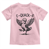 Funny F Quack F Duck Lover Sarcastic Joke Gift Toddler T Shirt - Wonder Print Shop
