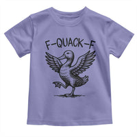 Funny F Quack F Duck Lover Sarcastic Joke Gift Toddler T Shirt - Wonder Print Shop