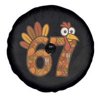 Six And Seven Meme Turkey Spare Tire Cover Funny Thanksgiving Gift - Wonder Print Shop