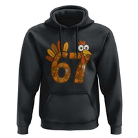 Six And Seven Meme Turkey Hoodie Funny Thanksgiving Gift - Wonder Print Shop