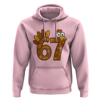 Six And Seven Meme Turkey Hoodie Funny Thanksgiving Gift - Wonder Print Shop