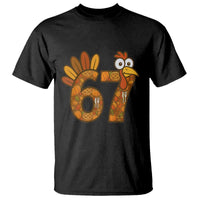 Six And Seven Meme Turkey T Shirt Funny Thanksgiving Gift - Wonder Print Shop