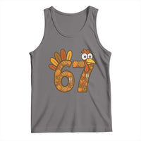 Six And Seven Meme Turkey Tank Top Funny Thanksgiving Gift - Wonder Print Shop