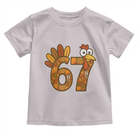Six And Seven Meme Turkey Toddler T Shirt Funny Thanksgiving Gift - Wonder Print Shop