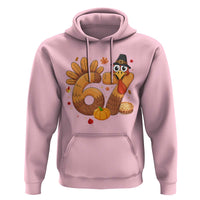Funny Turkey Six And Seven Meme Hoodie Thanksgiving Gift - Wonder Print Shop