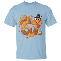 Funny Turkey Six And Seven Meme T Shirt Thanksgiving Gift - Wonder Print Shop