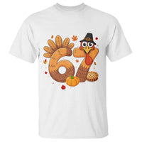 Funny Turkey Six And Seven Meme T Shirt Thanksgiving Gift - Wonder Print Shop