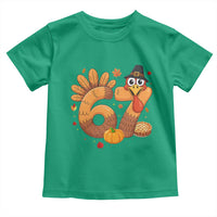 Funny Turkey Six And Seven Meme Toddler T Shirt Thanksgiving Gift - Wonder Print Shop